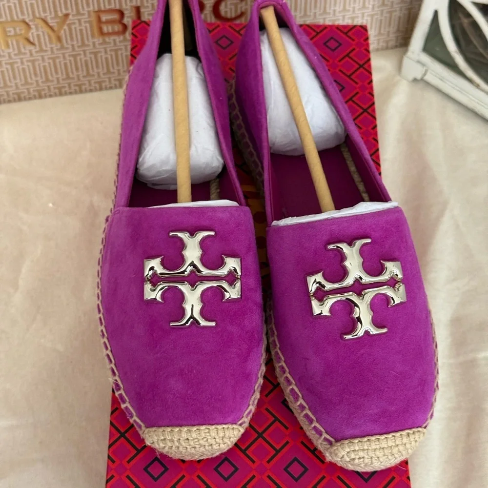 New Tory Burch FUCHSIA DESCRIPTION ELEANOR ESPADRILLE